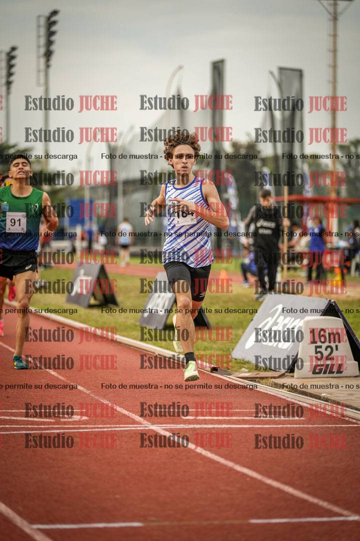 Fotos de los 1500 m llanos de varones