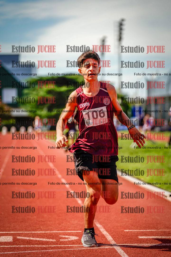 Fotos de los 600 m de varones