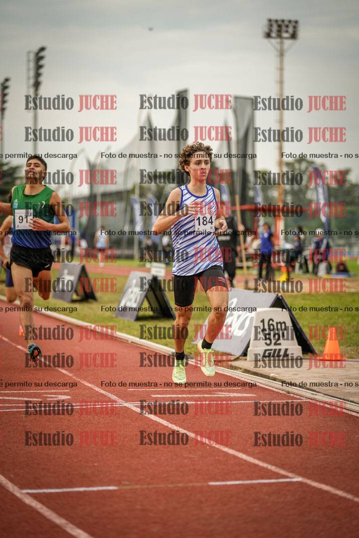 Fotos de los 1500 m llanos de varones