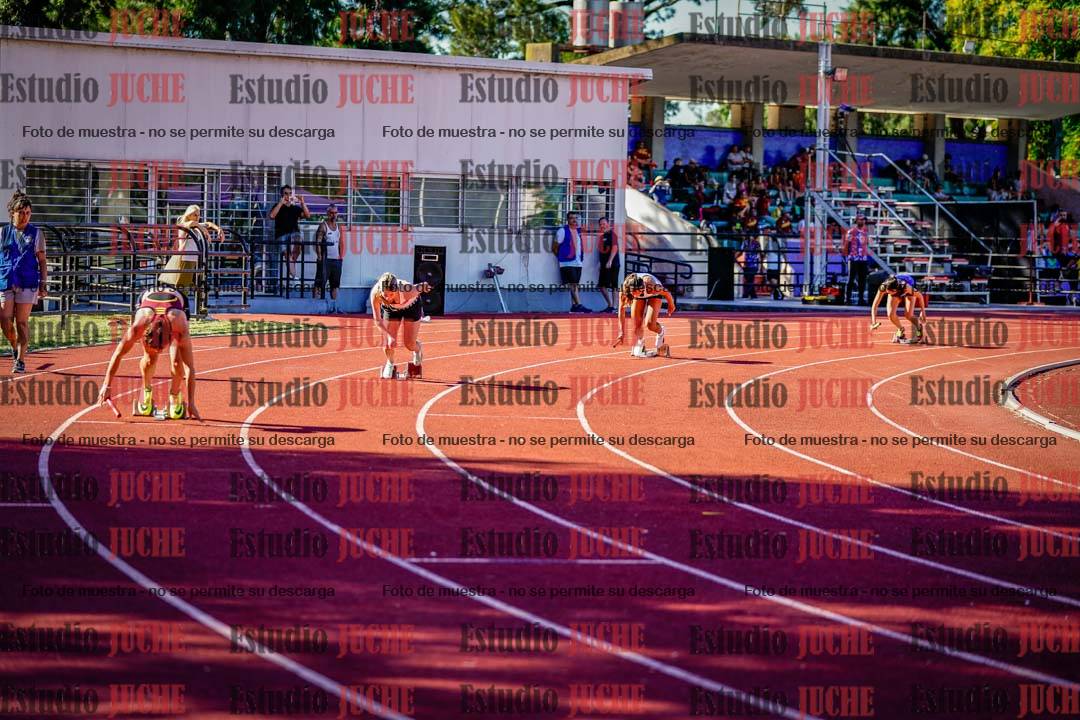 Fotos de las postas 4x100 m de mujeres