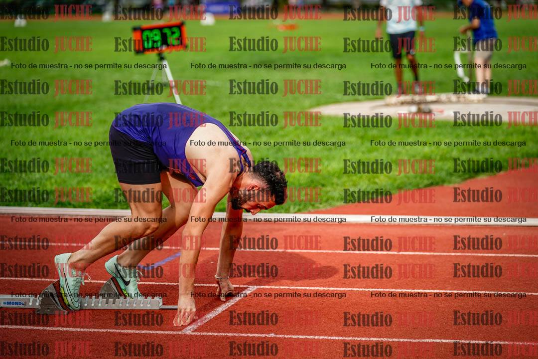 Fotos de los 400 m llanos de varones