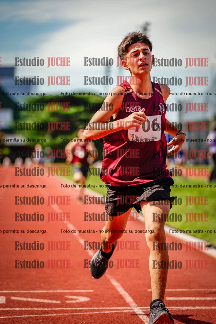 Fotos de los 600 m de varones