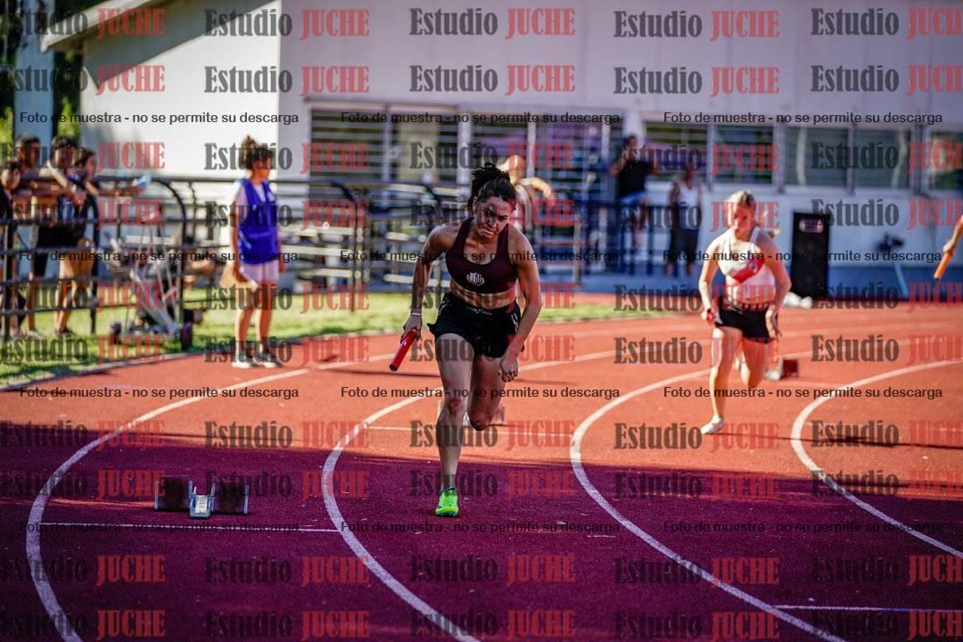 Fotos de las postas 4x100 m de mujeres