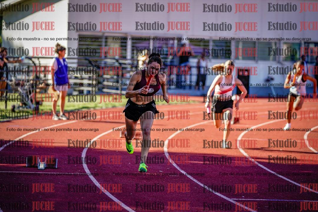 Fotos de las postas 4x100 m de mujeres