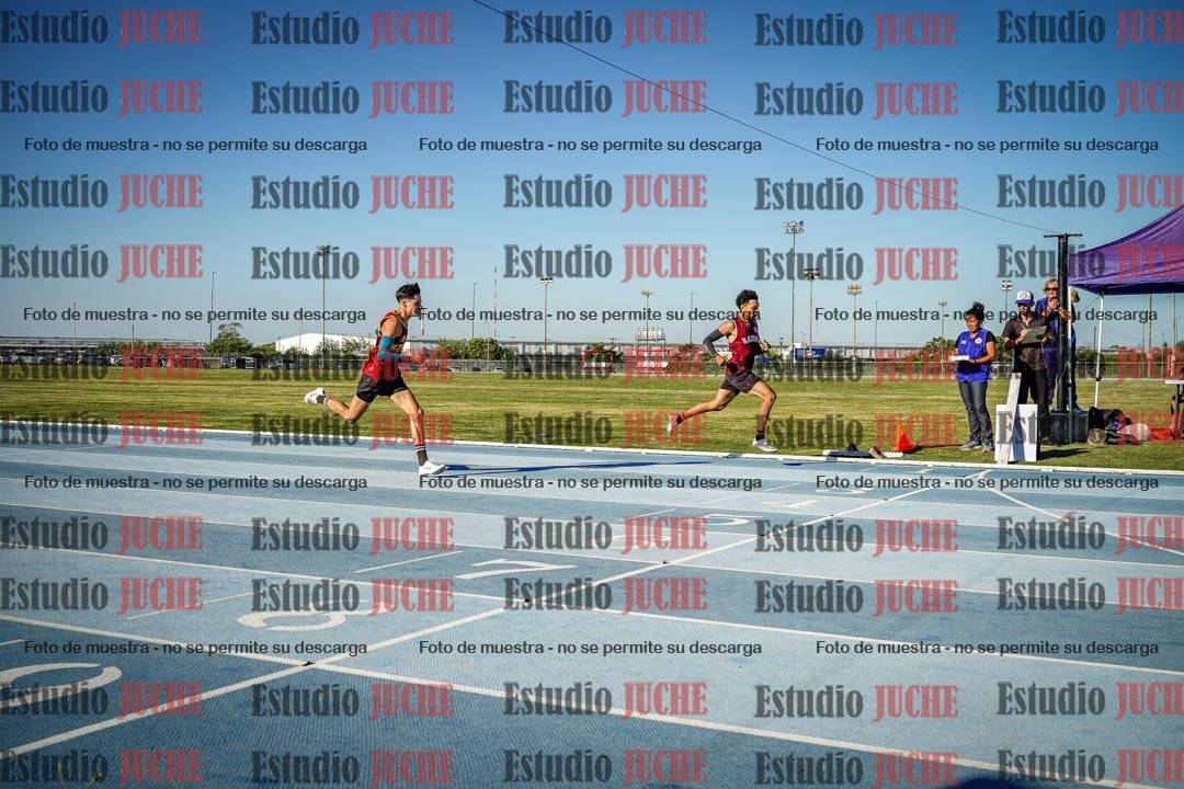Fotos de los 400 m llanos de varones