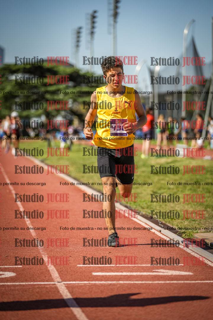 Fotos de los 600 m llanos de varones