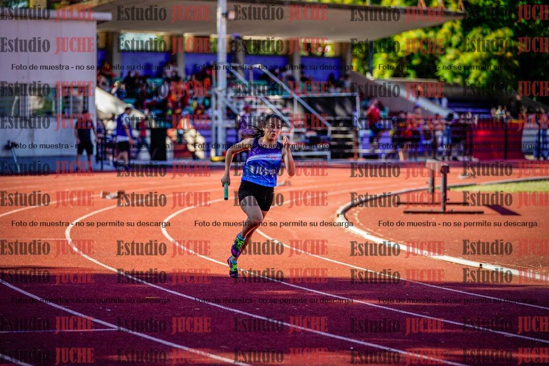 Fotos de las postas 4x100 m de mujeres