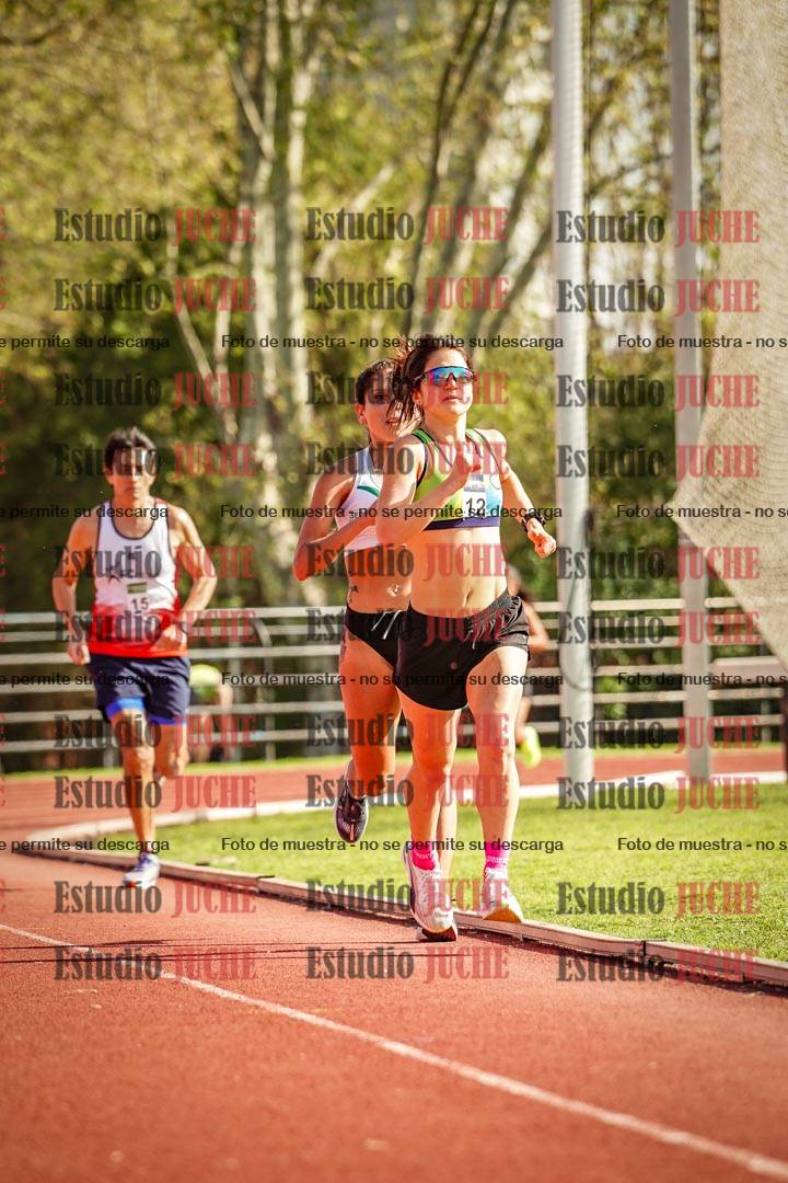 Fotos de los 5000 m de mujeres y varones