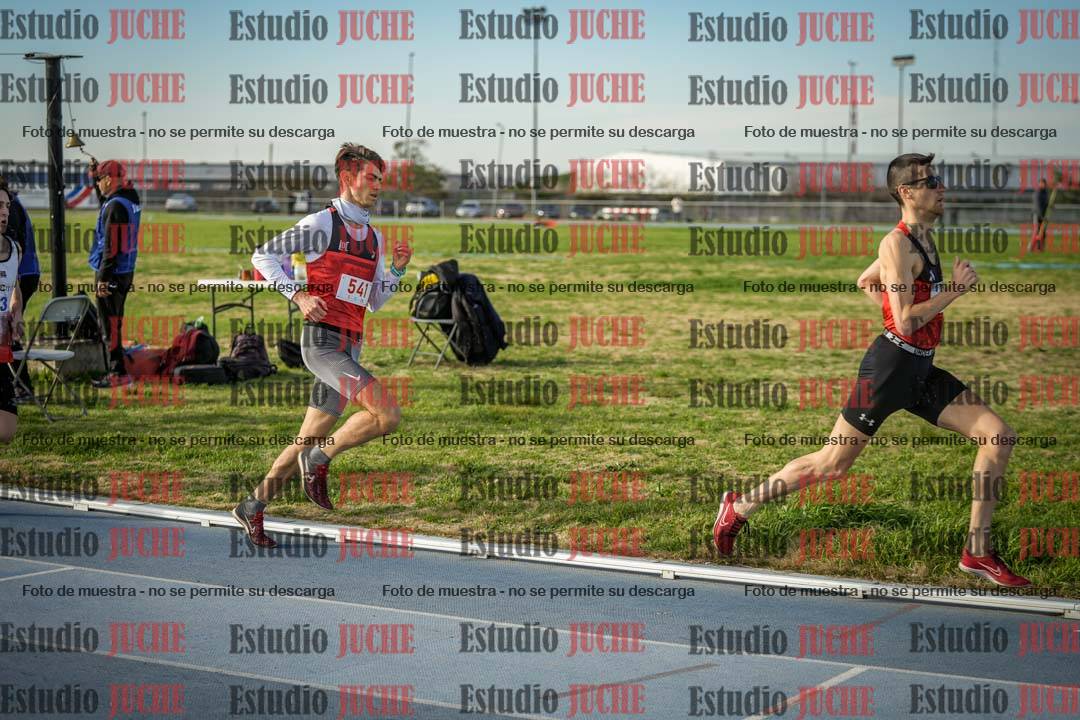 Fotos de los 1500 m llanos de varones