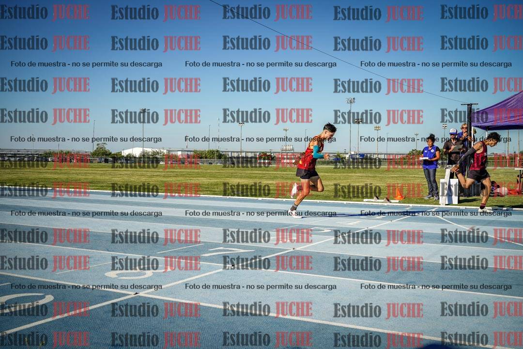 Fotos de los 400 m llanos de varones