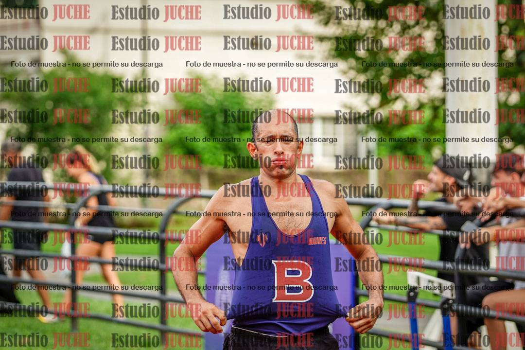 Fotos de los 400 m llanos de varones