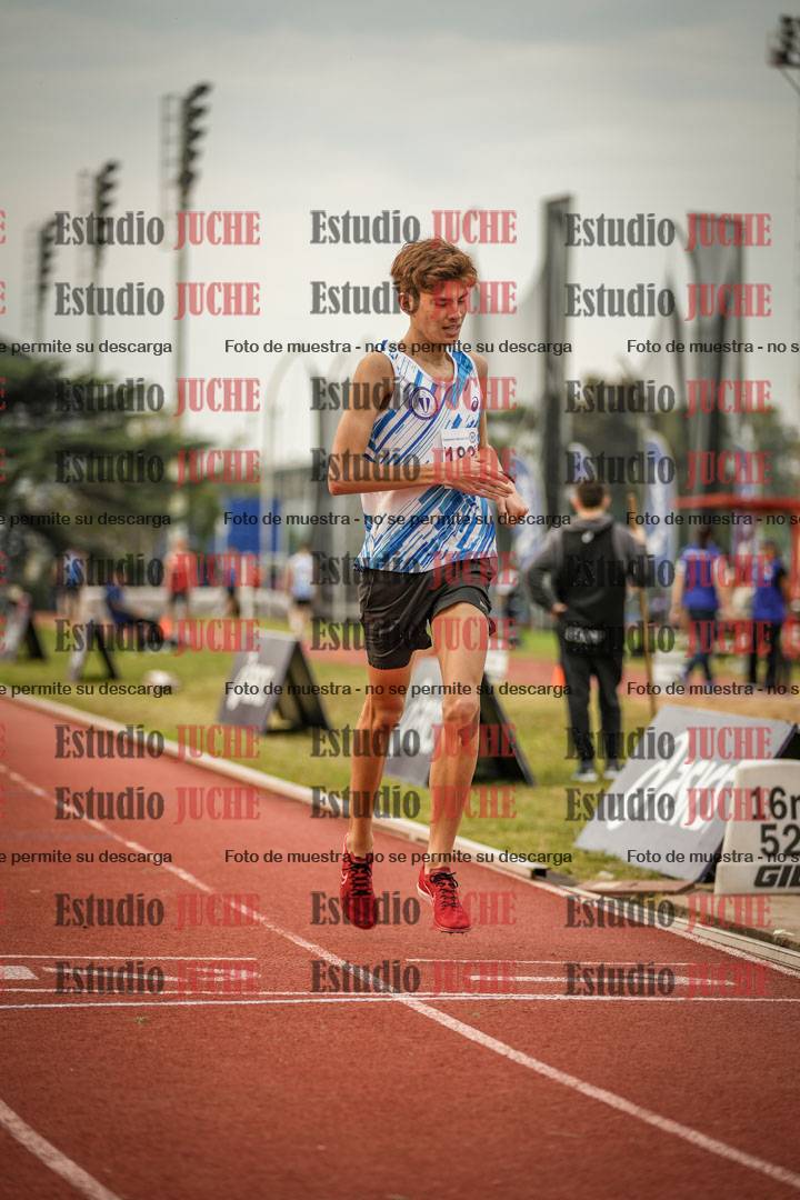 Fotos de los 1500 m llanos de varones