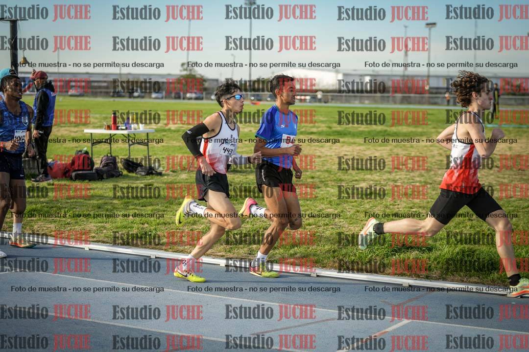 Fotos de los 1500 m llanos de varones