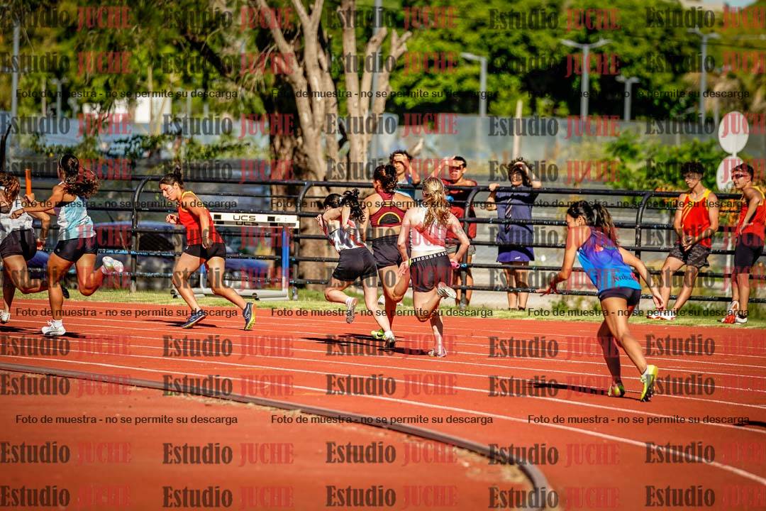 Fotos de las postas 4x100 m de mujeres