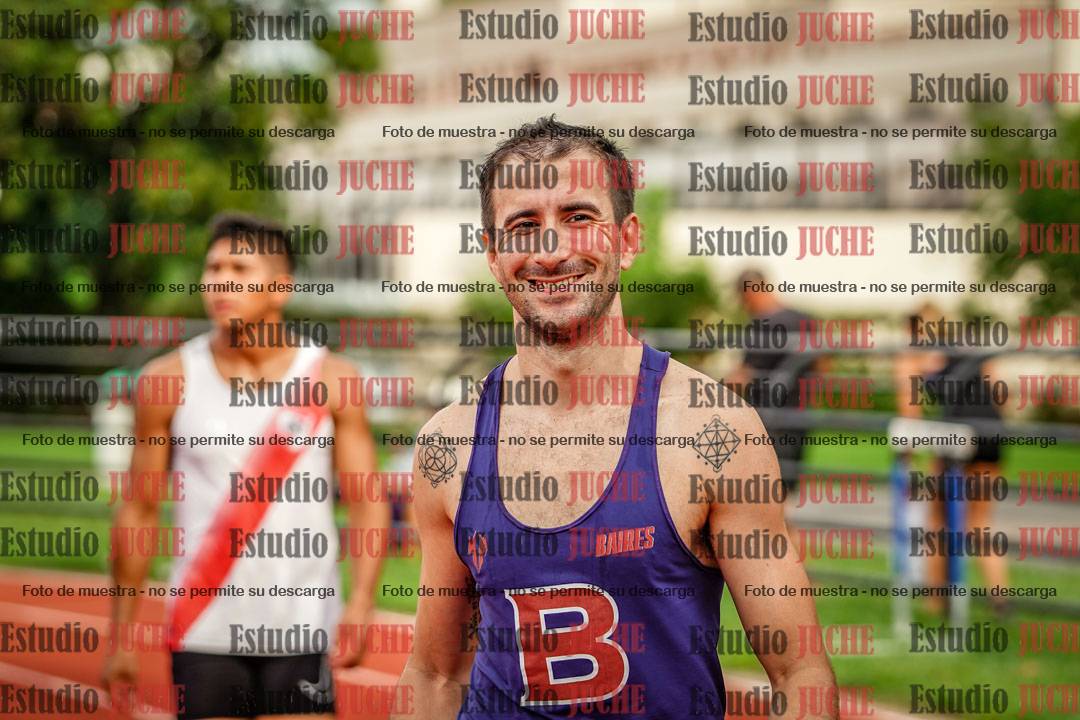 Fotos de los 400 m llanos de varones