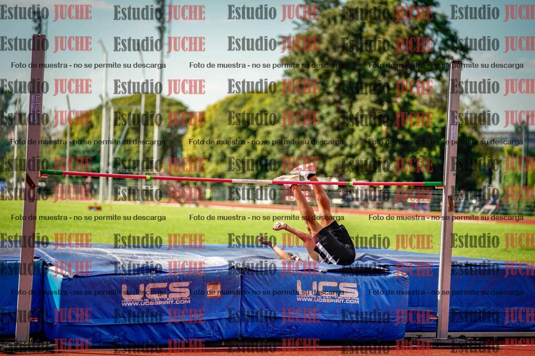 Fotos del salto en alto de varones