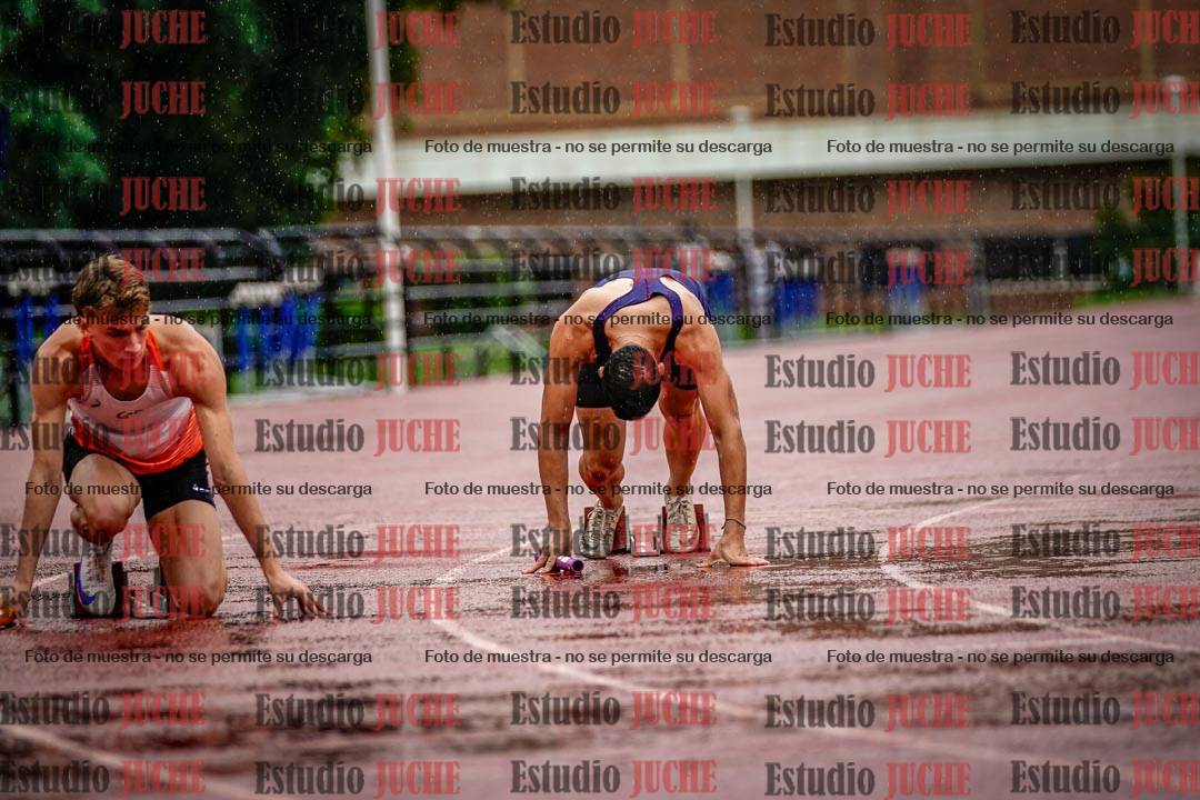 Fotos de las postas 4x400 m de varones