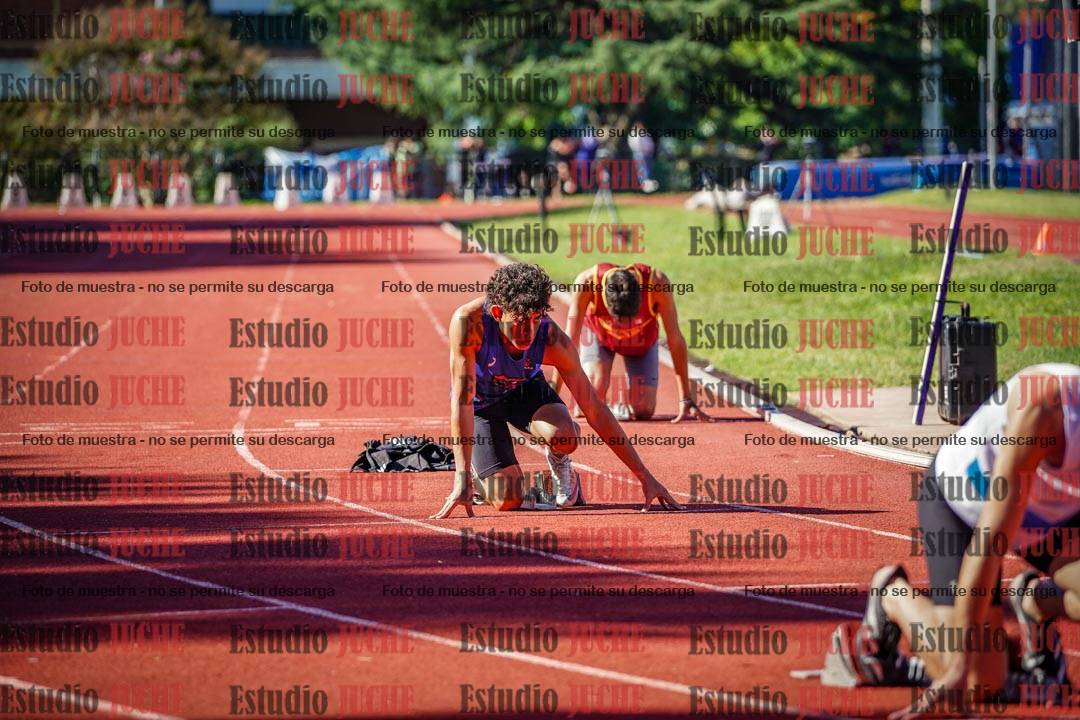 Fotos de los 400 m de varones