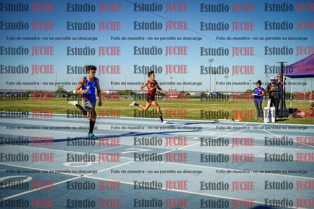 Fotos de los 400 m llanos de varones