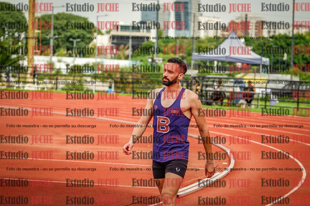 Fotos de los 400 m llanos de varones