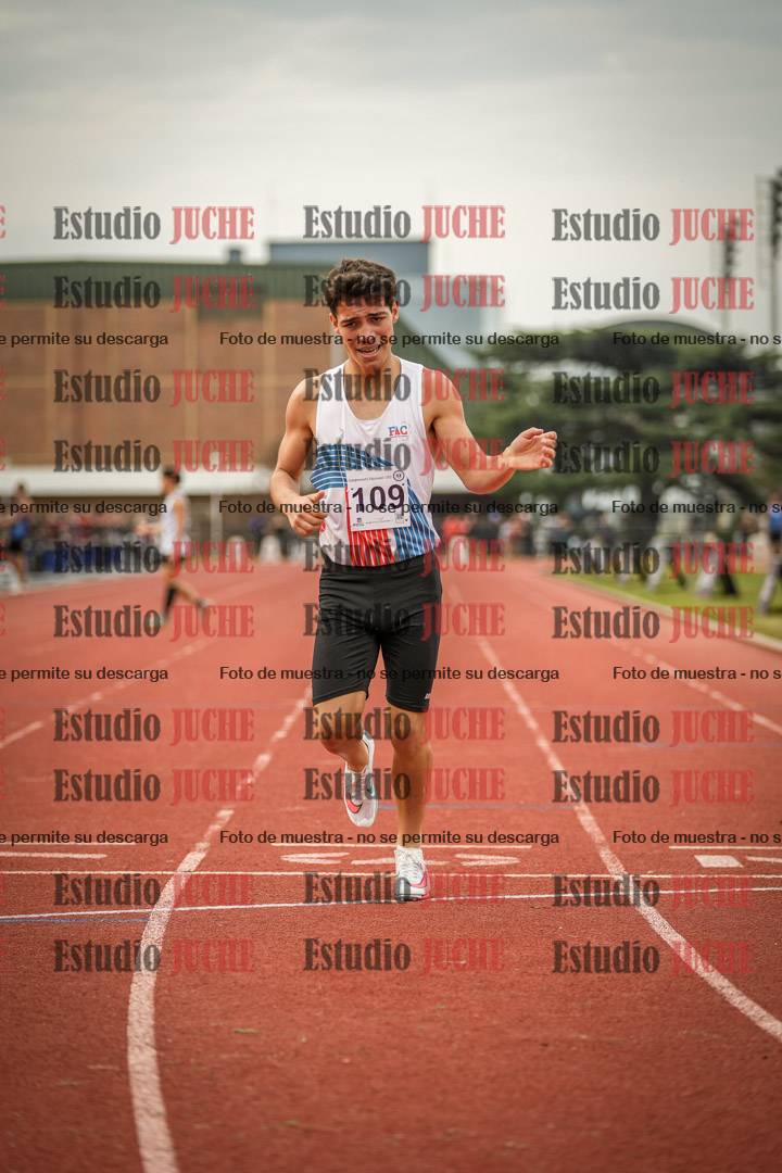 Fotos de los 1500 m llanos de varones