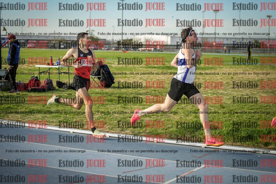 Fotos de los 1500 m llanos de varones