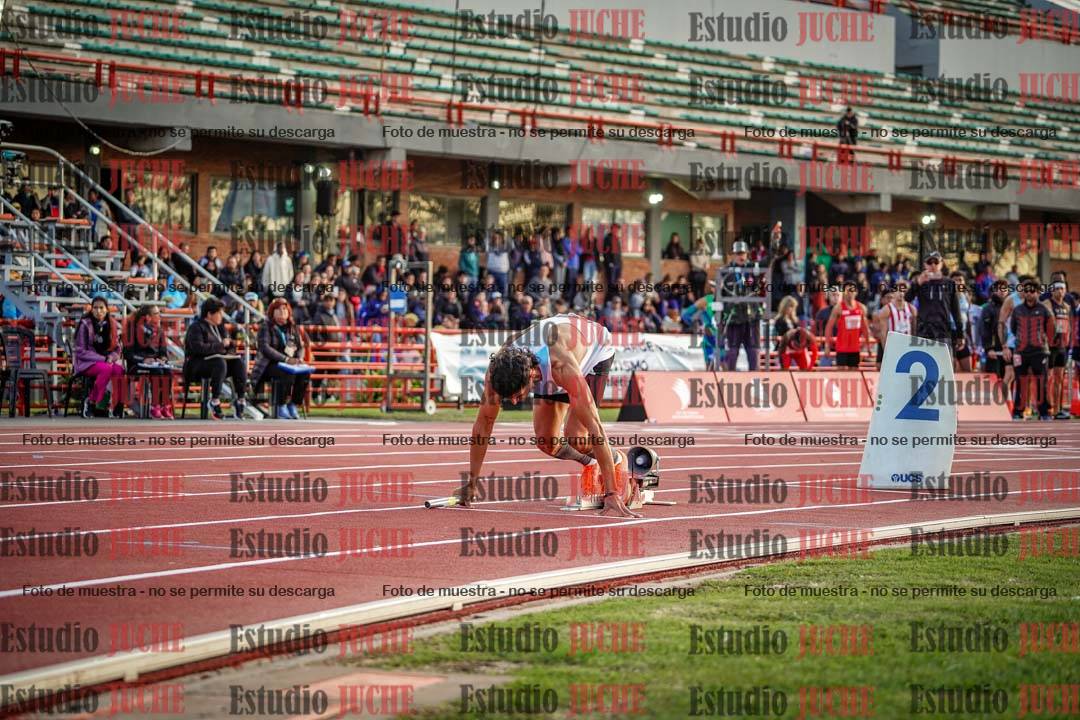 Fotos de los relevos 4x400 m de varones