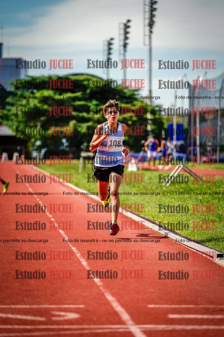 Fotos de los 600 m de varones