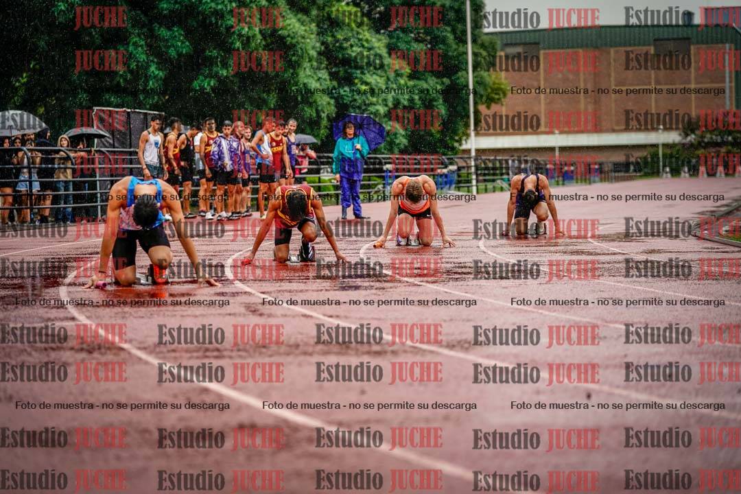 Fotos de las postas 4x400 m de varones
