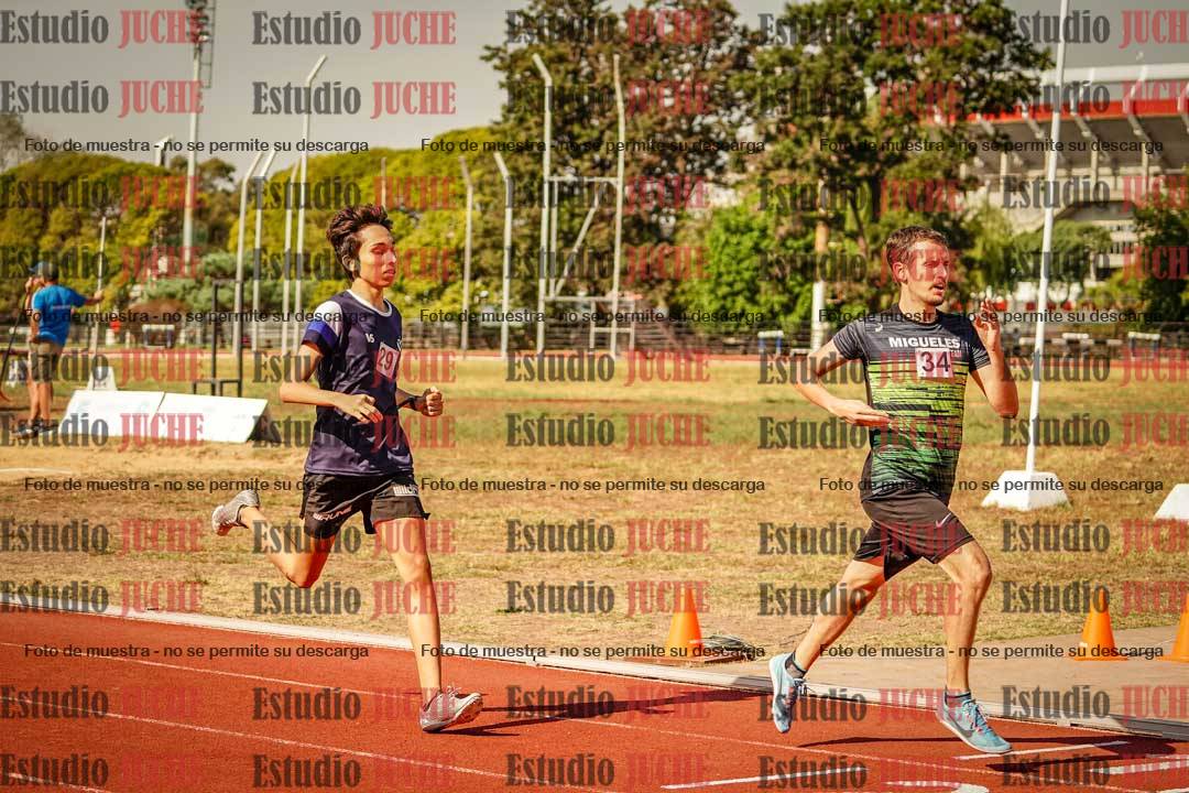 Fotos de los 800 m llanos de varones