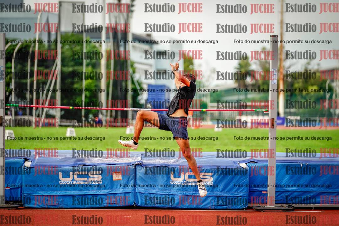 Fotos del salto en alto de varones - decatlón 4