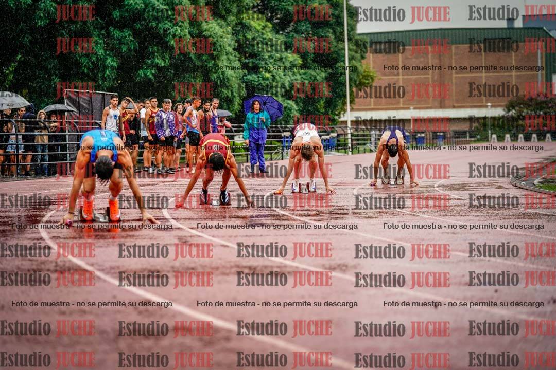 Fotos de las postas 4x400 m de varones