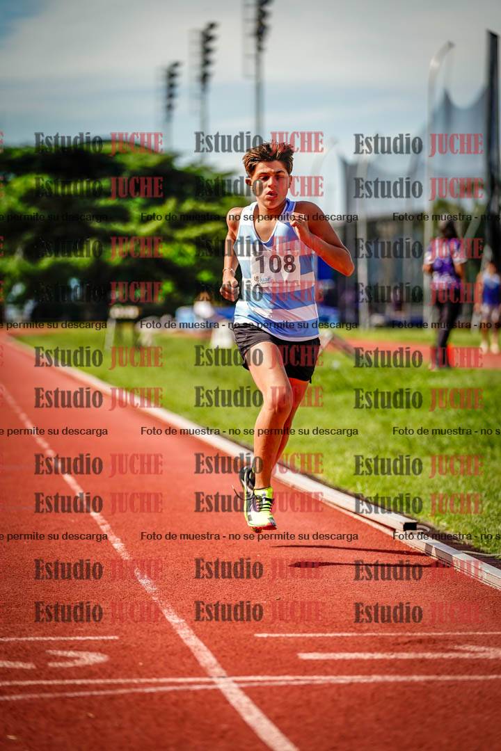 Fotos de los 600 m de varones