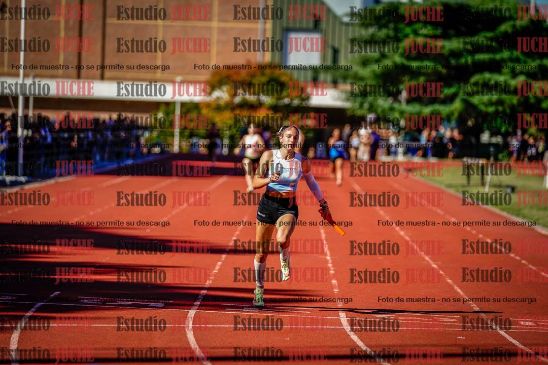 Fotos de las postas 4x100 m de mujeres