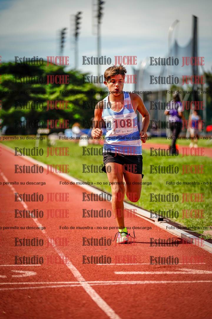Fotos de los 600 m de varones