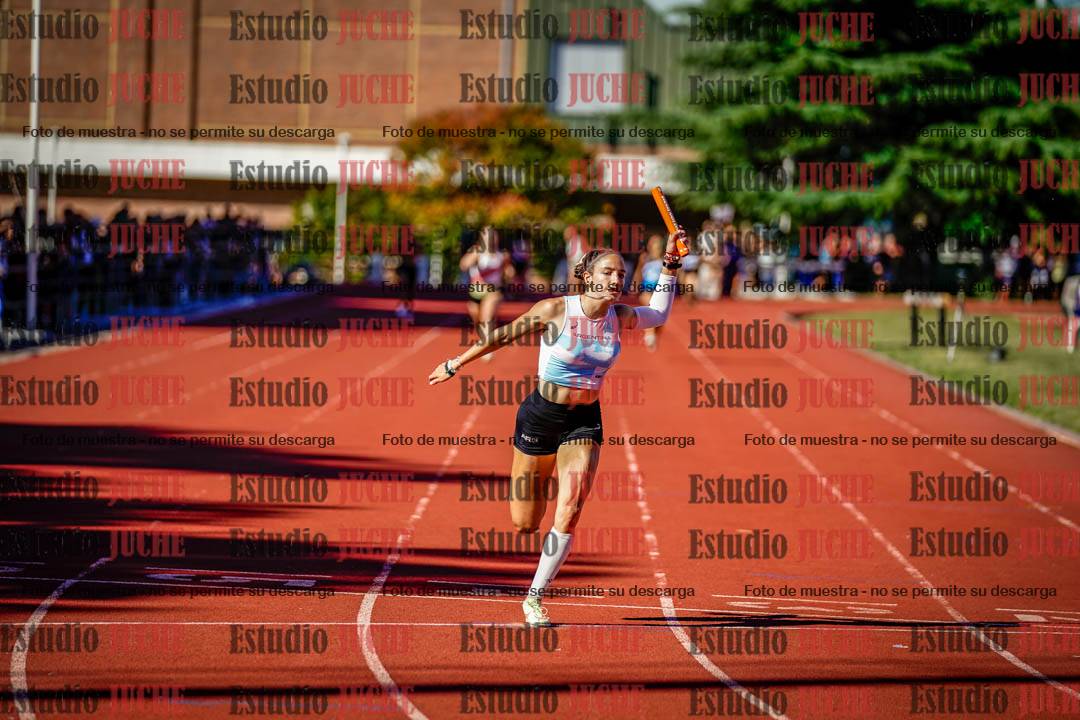 Fotos de las postas 4x100 m de mujeres