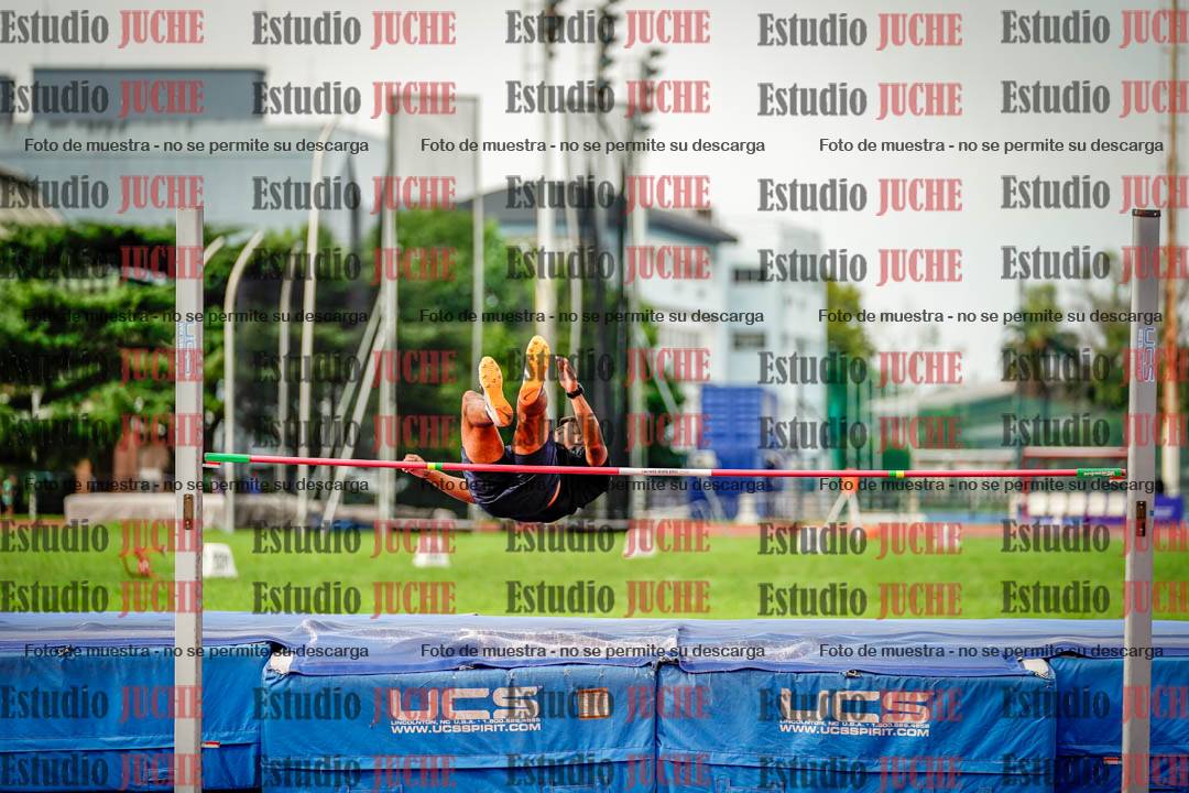 Fotos del salto en alto de varones - decatlón 4