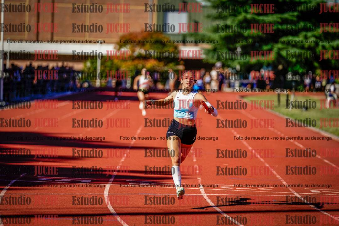 Fotos de las postas 4x100 m de mujeres