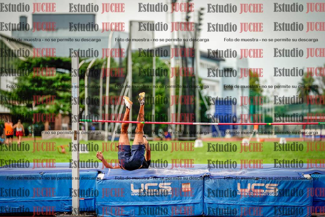 Fotos del salto en alto de varones - decatlón 4