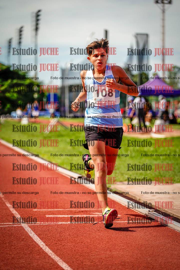Fotos de los 600 m de varones