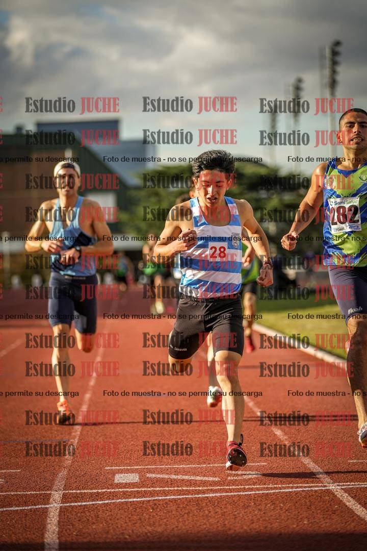 Fotos de los 1500 m llanos de varones