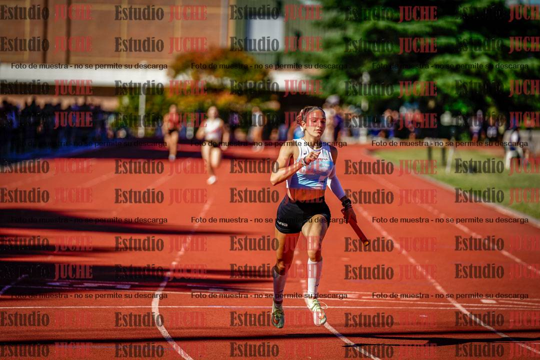 Fotos de las postas 4x100 m de mujeres
