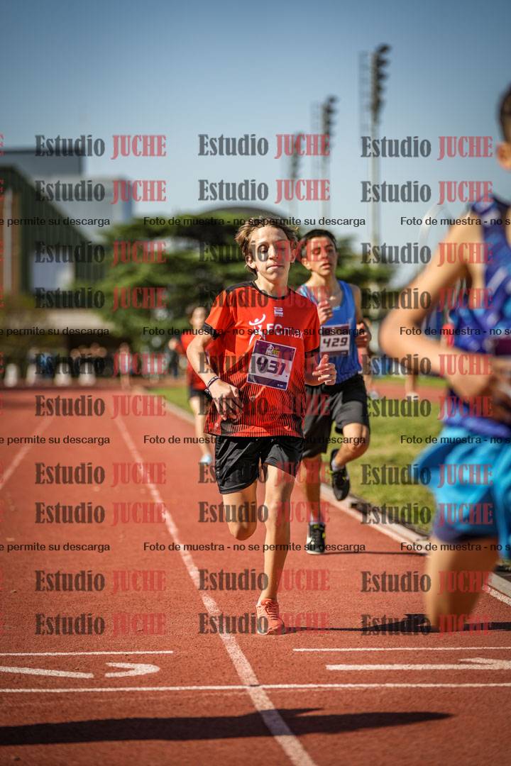 Fotos de los 600 m llanos de varones