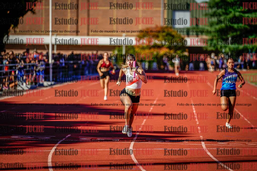 Fotos de las postas 4x100 m de mujeres