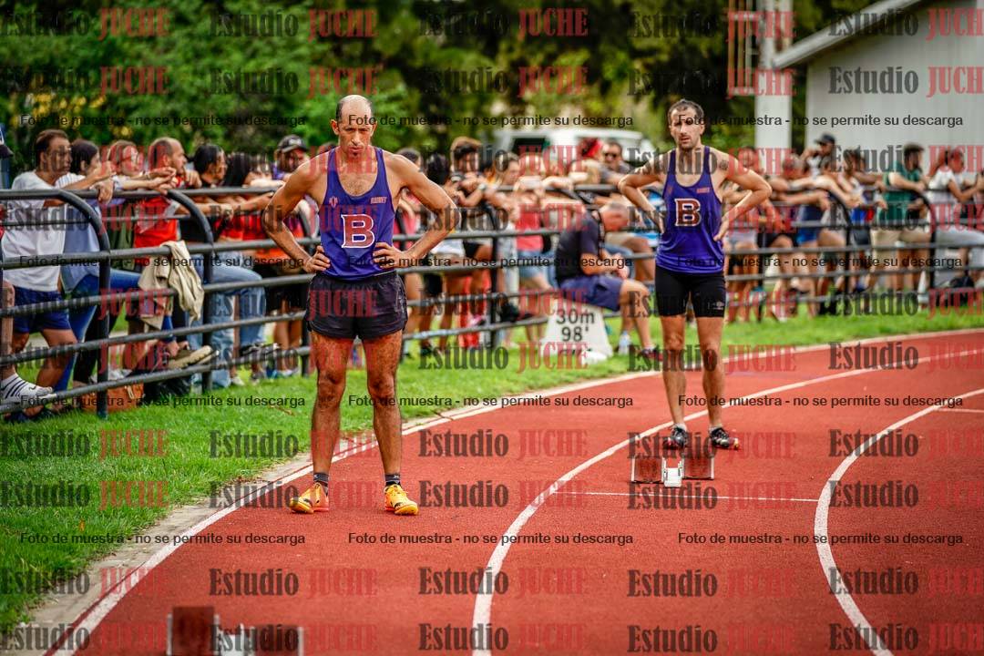 Fotos de los 400 m llanos de varones
