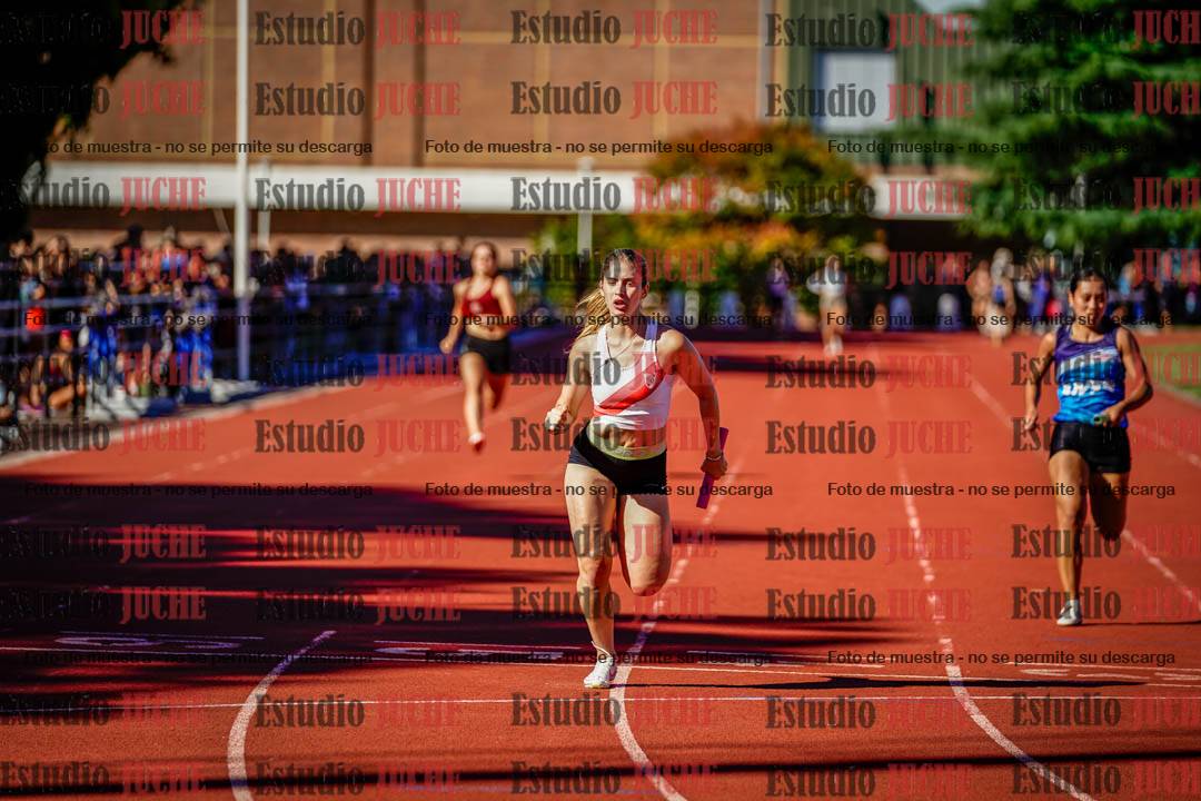 Fotos de las postas 4x100 m de mujeres