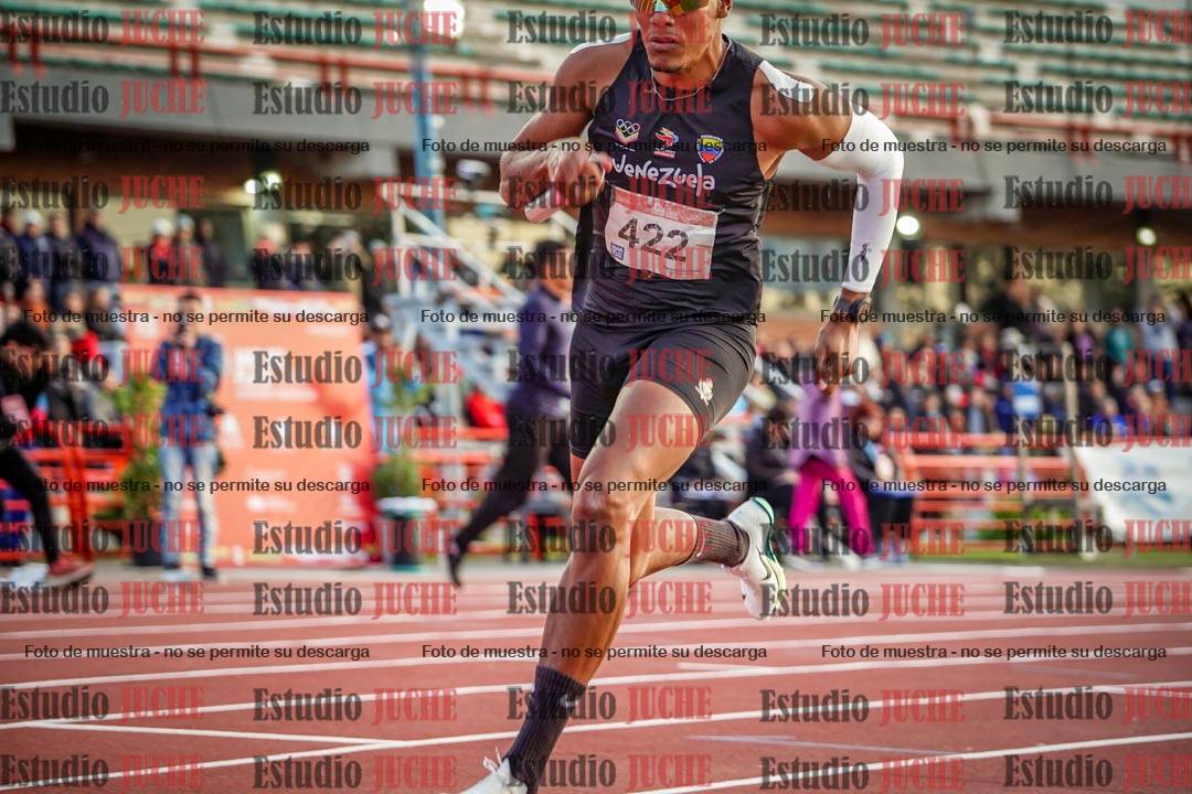 Fotos de los relevos 4x400 m de varones
