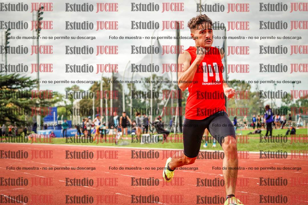 Fotos de los 400 m llanos de varones