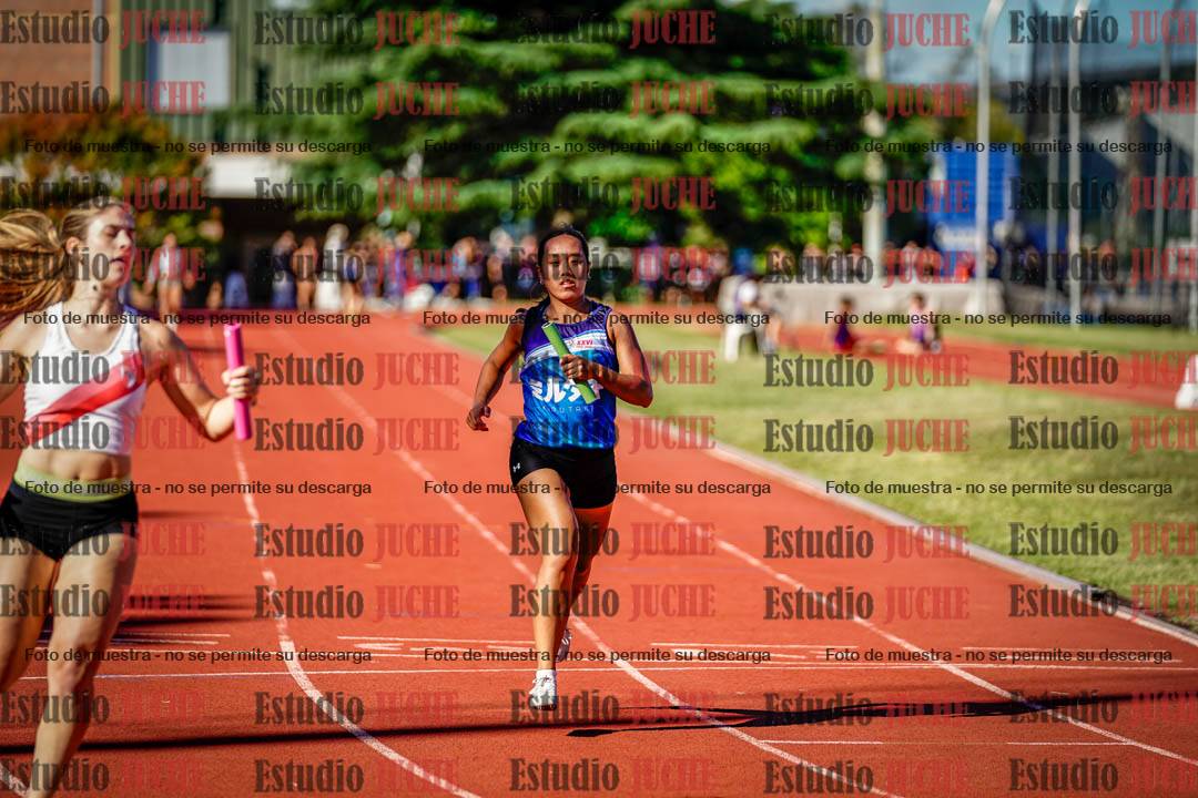 Fotos de las postas 4x100 m de mujeres