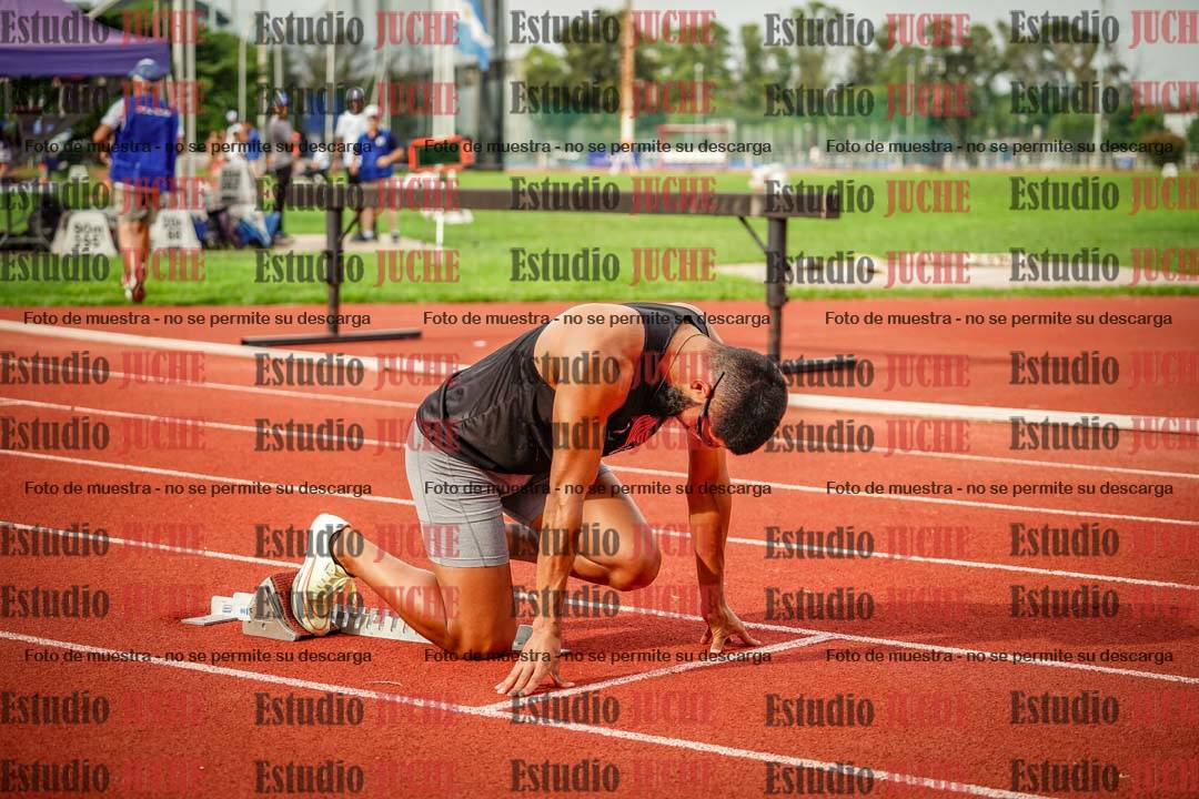 Fotos de los 400 m llanos de varones